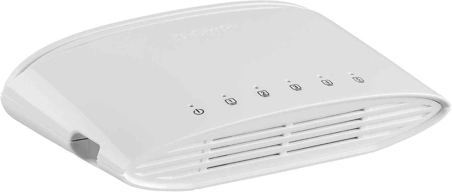 Conmutador de red D-Link DGS-1005D/E