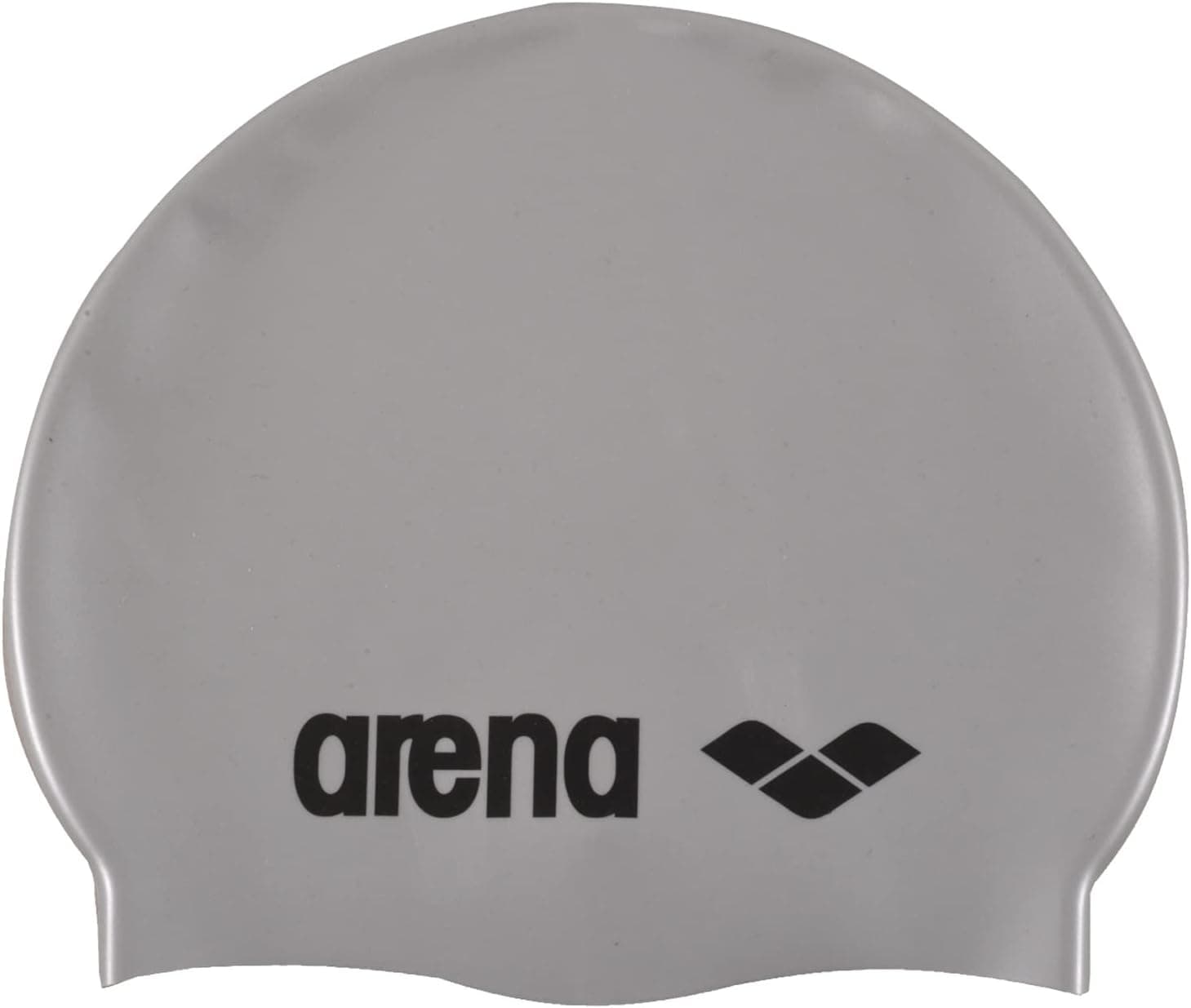 Arena Classic Gorro de natación unisex de silicona suave para mujeres y hombres, gorro de natación de pelo largo antideslizante cómodo para entrenamiento intensivo