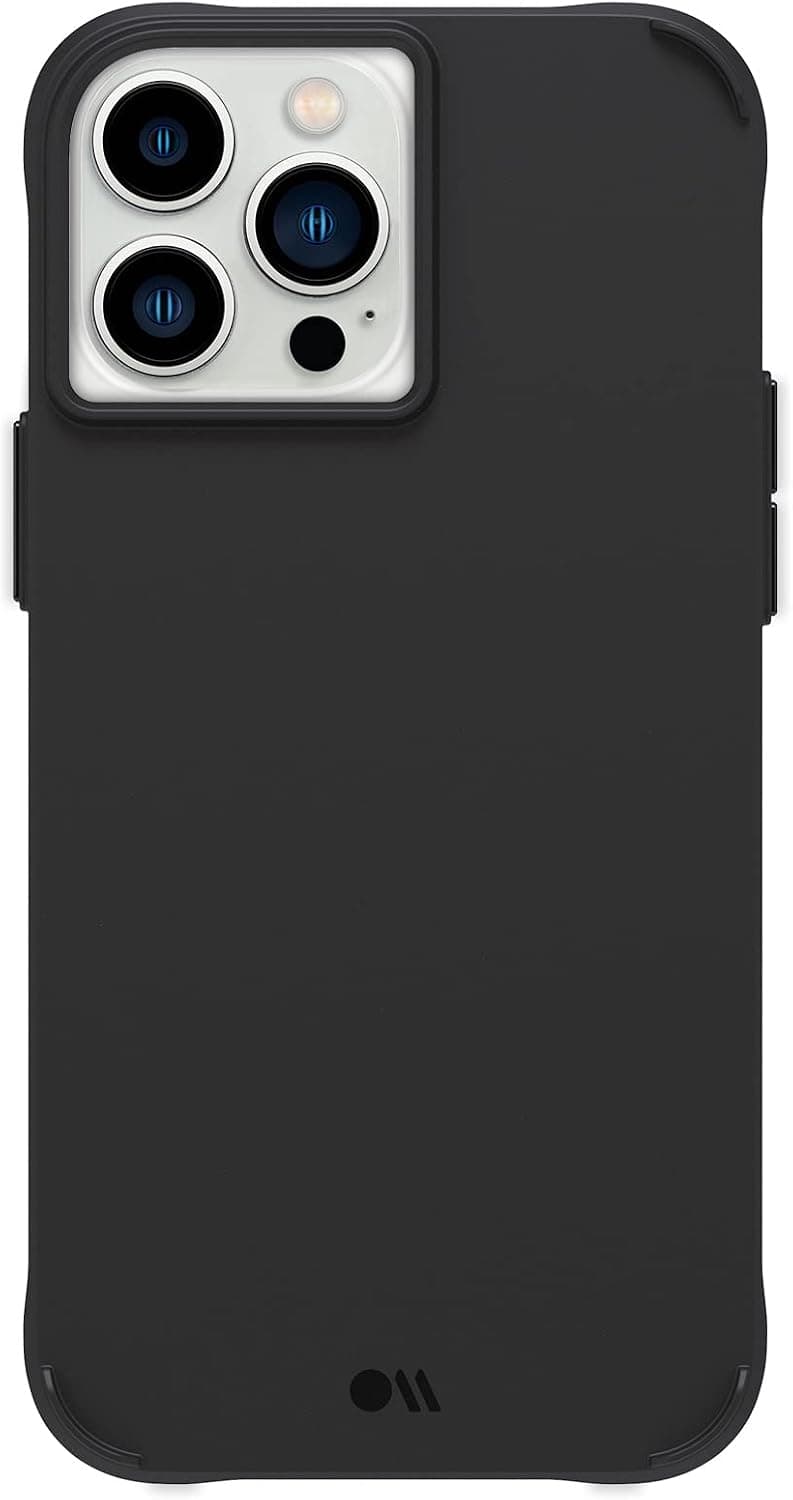 Case-Mate iPhone 13 Pro Max Case/iPhone 12 Pro Max Cover Black [10ft Drop Protection] [Wireless Charging Compatible] Tough Series Cover, Anti-Scratch, Shockproof
