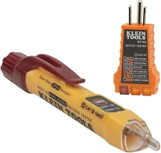 NCVT2PKIT Probador de voltaje sin contacto con probador de salida, rango dual de 12-48 V CA o 48 - 1000 V CA para una amplia aplicación