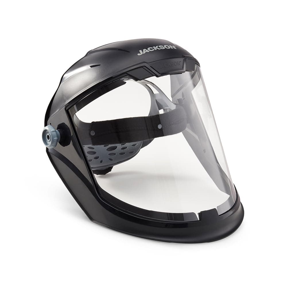 Protector facial Maxview de Jackson Safety, tinte transparente antivaho para trabajo ANSI Z87.1