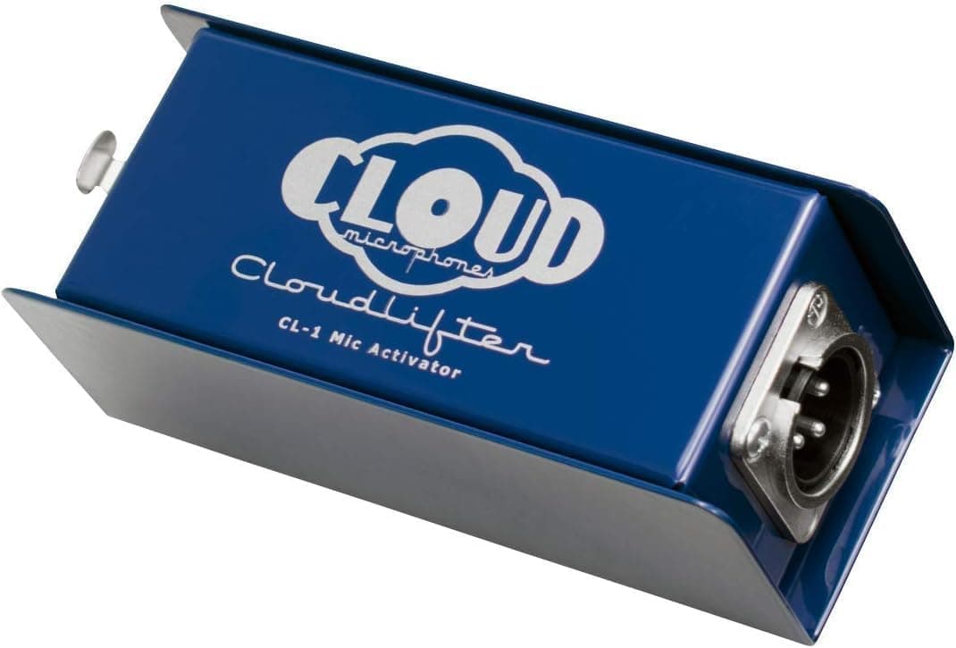Micrófonos en la nube - Activador de micrófono Cloudlifter CL-1 - Fabricado en EE. UU. | Ganancia de preamplificador de micrófono ultra limpia
