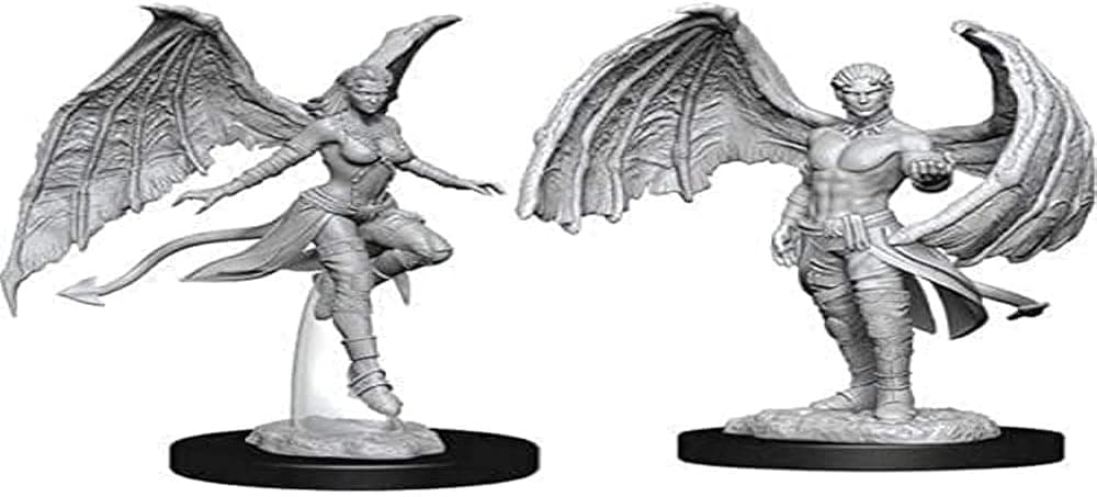 Las maravillosas miniaturas de Nolzur Wizkids - D&D Succubus & Incubus - WZK73841