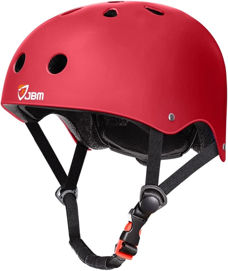 JBM Casco de monopatín - Casco ligero, ajustable y ventilado para scooter, patín de ruedas, patín en línea
