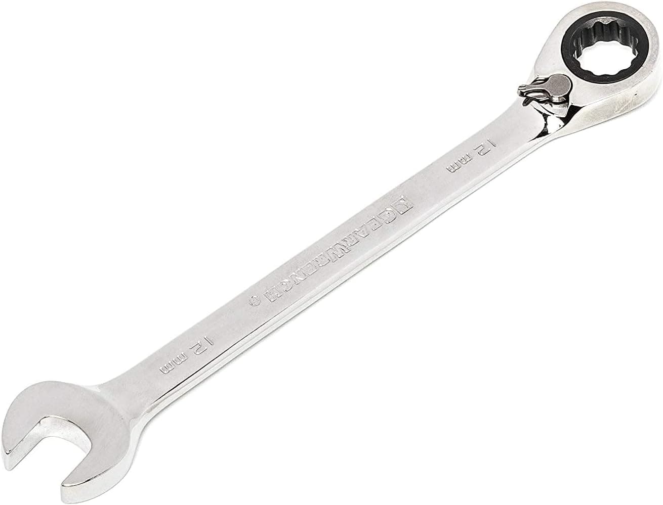 GEARWRENCH 12 Pt. Reversible Ratcheting Combination Wrench, 12mm - 9612N