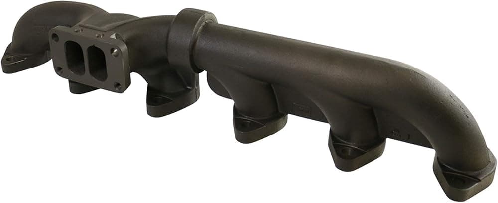 BD Diesel Performance 1045987 Colector de escape de pulso para Dodge 5.9L 03-07, negro