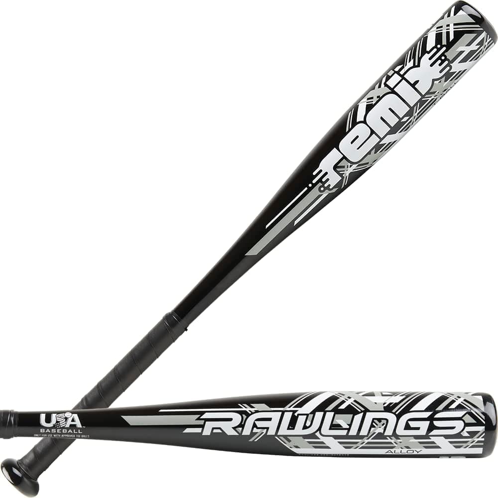 Rawlings | Remezcla de bate de T-Ball | Estados Unidos | -12 | Barril de 2 1/4" | 1 pieza de aluminio