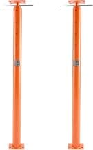 VEVOR Gatos de piso para casa, paquete de 2, rango de altura de 54 a 150 pulgadas, capacidad de carga máxima de 11200 libras, poste de poste de gato de sótano con viga de soporte ajustable para nivelación, poste telescópico de acero elevador para soporte temporal | Los postes telescópicos de acero ayudan a nivelar las vigas del sótano y brindan soporte estructural temporal confiable durante los proyectos de reparación