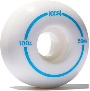 [CCS] Ruedas de skate | Grado Profesional | Poliuretano | Durómetro 100A | Tamaños 52 mm, 53 mm, 54 mm y 56 mm | Juego de 4