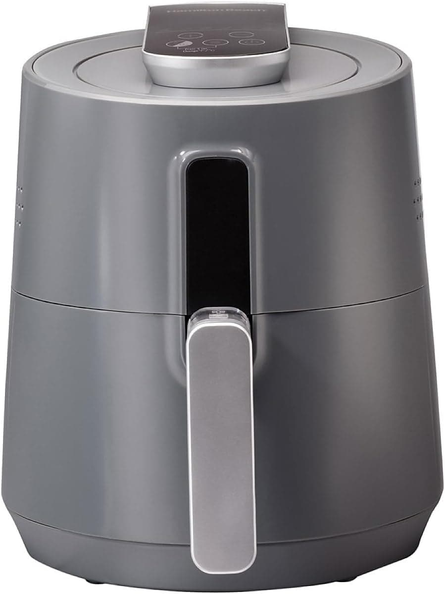 Freidora de aire digital Hamilton Beach de 2,5 L, gris (35051)