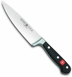Wusthof Classic Chef's Knife: 6", 6 IN, Black