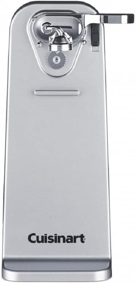 Cuisinart CCO-55 Deluxe, abrelatas eléctrico cromado, plateado