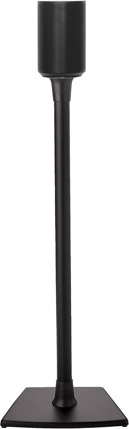 Sanus Fixed Height Speaker Stands for Sonos Era 100 Pair WSSE12-B2 Black