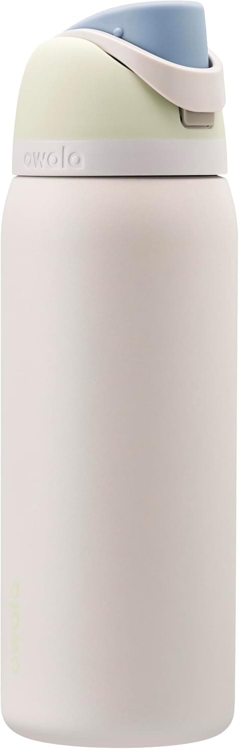 Owala FreeSip Botella de agua de acero inoxidable 32 oz Iced Breeze