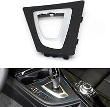 LHD Car Gear Shift Selector Trim Cover Transmission Shifter Bezel para BMW 3 4 Series F30 F31 F34 F35 F32 F33 F36 51169234131 (Negro)