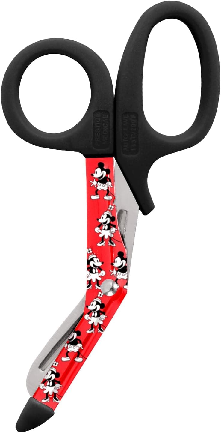 Tijeras utilitarias StyleMate de 5,5" Prestige Medical, Steamboat Willie