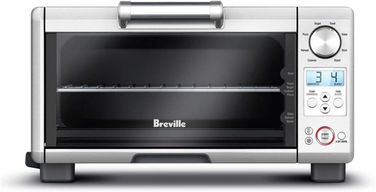 Breville BOV450XL Mini horno inteligente, acero inoxidable cepillado