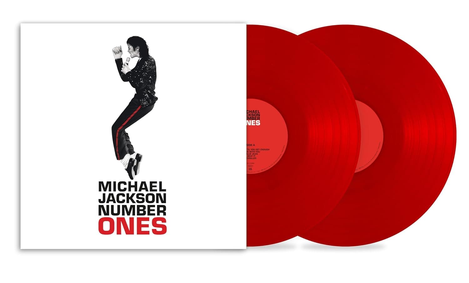 Michael Jackson Número Unos Rojos