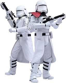 Hot Toys Star Wars Figuras coleccionables 1/6: Snowtrooper de primer orden, paquete de 2 | Star Wars The Force Awakens Figura de acción de 12 pulgadas Serie escala MMS 1/6 - Soldados de nieve de primer orden Hot Toys 902553