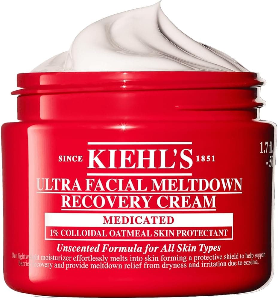 Kiehl's - Crema barrera de recuperación ultra facial, 1% coloidal
