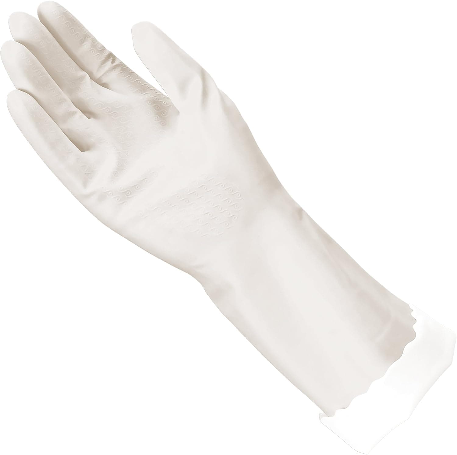 Mr. Clean Bliss Guantes de limpieza de vinilo reutilizables de primera calidad, sin látex, con agarre antideslizante, grandes