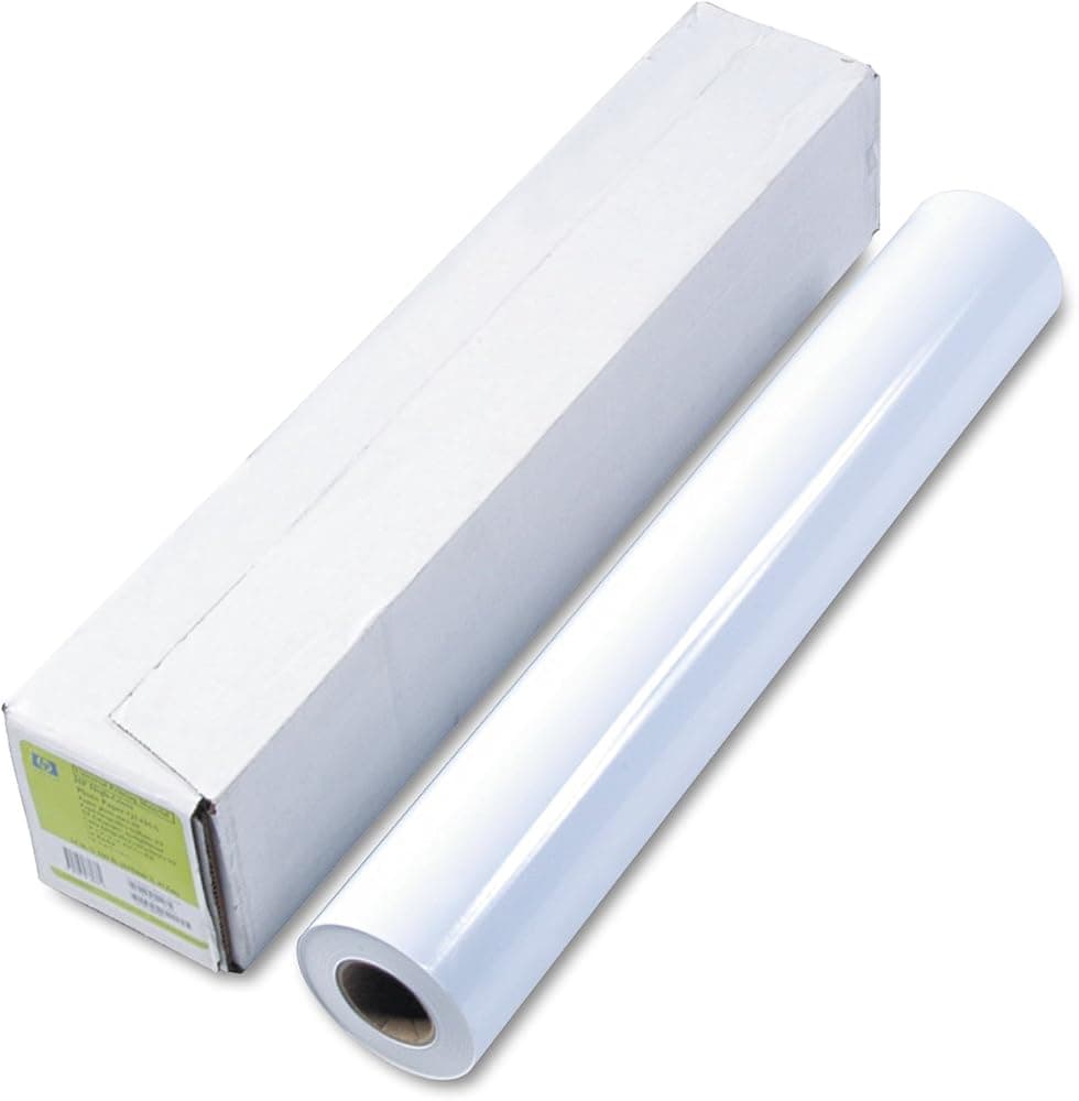 Papel fotográfico brillante universal HP Q1426B, 24 pulgadas x 100 pies, blanco