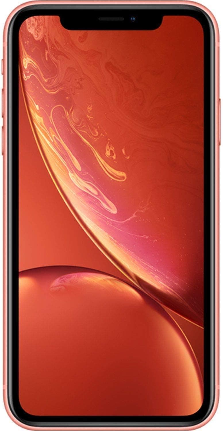 Apple iPhone XR, 64 GB, Coral - Libre (renovado)
