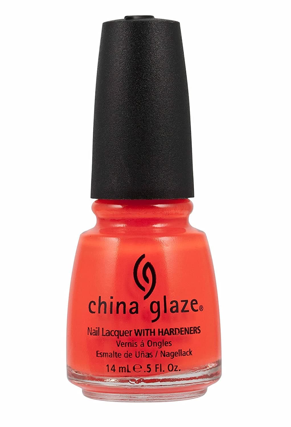 Esmalte de uñas China Glaze, naranja Knockout 1005