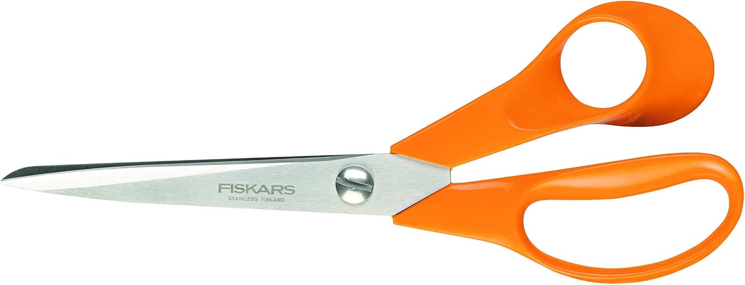 Tijeras de uso general Fiskars, Longitud total: 21 cm, Acero de calidad/Material sintético, Clásicas, | Acero/Material sintético, Clásico, 1000815
