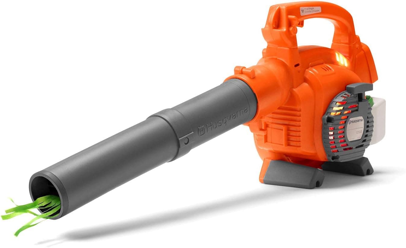Soplador de plástico DE juguete Husqvarna 589746401 125B, gris/naranja
