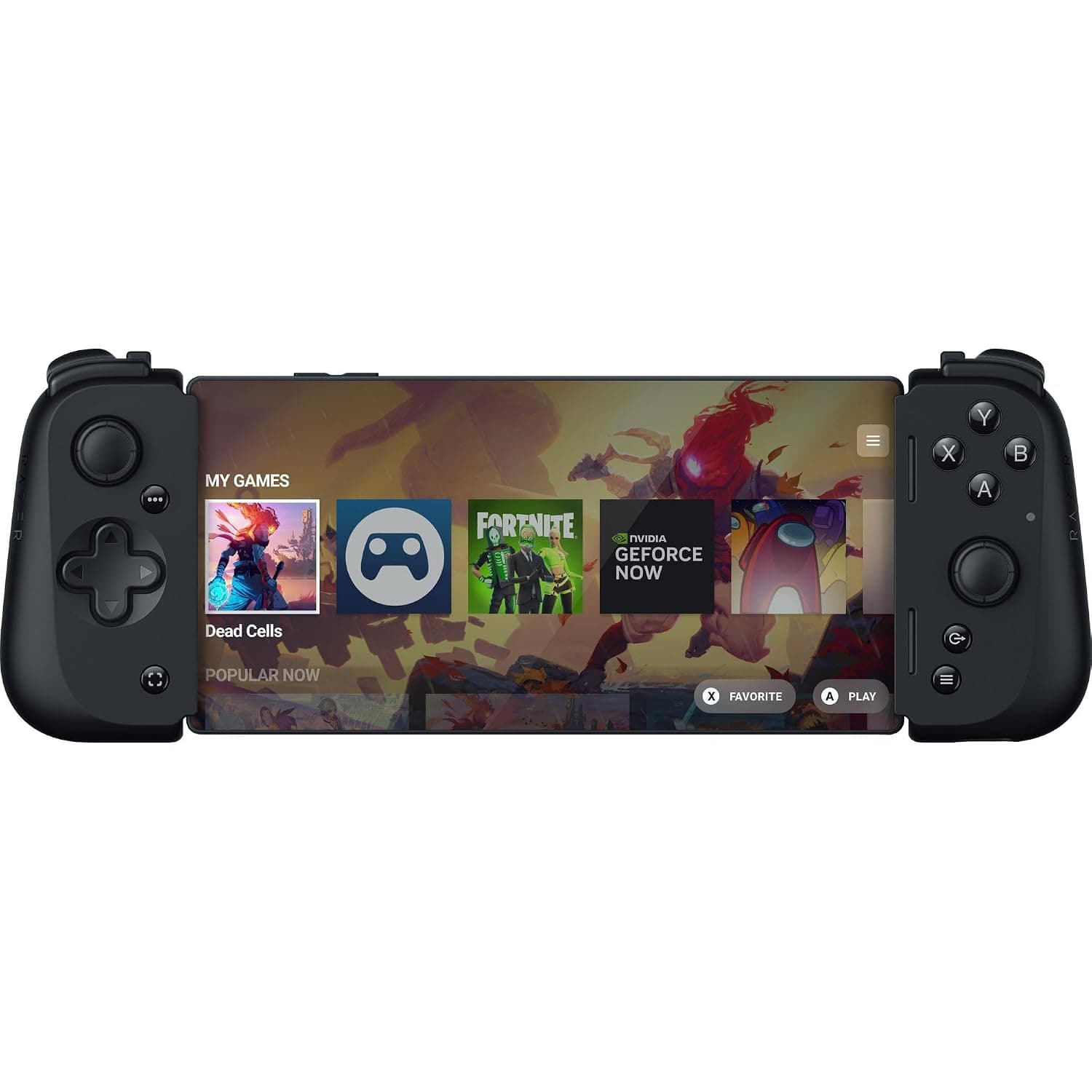 Controlador de juegos móvil Razer Kishi V2 para Android: Controles de calidad de la consola - Ajuste universal - Transmita juegos de Android para PC, Xbox, PlayStation y pantalla táctil - Disparadores personalizables - Diseño ergonómico
