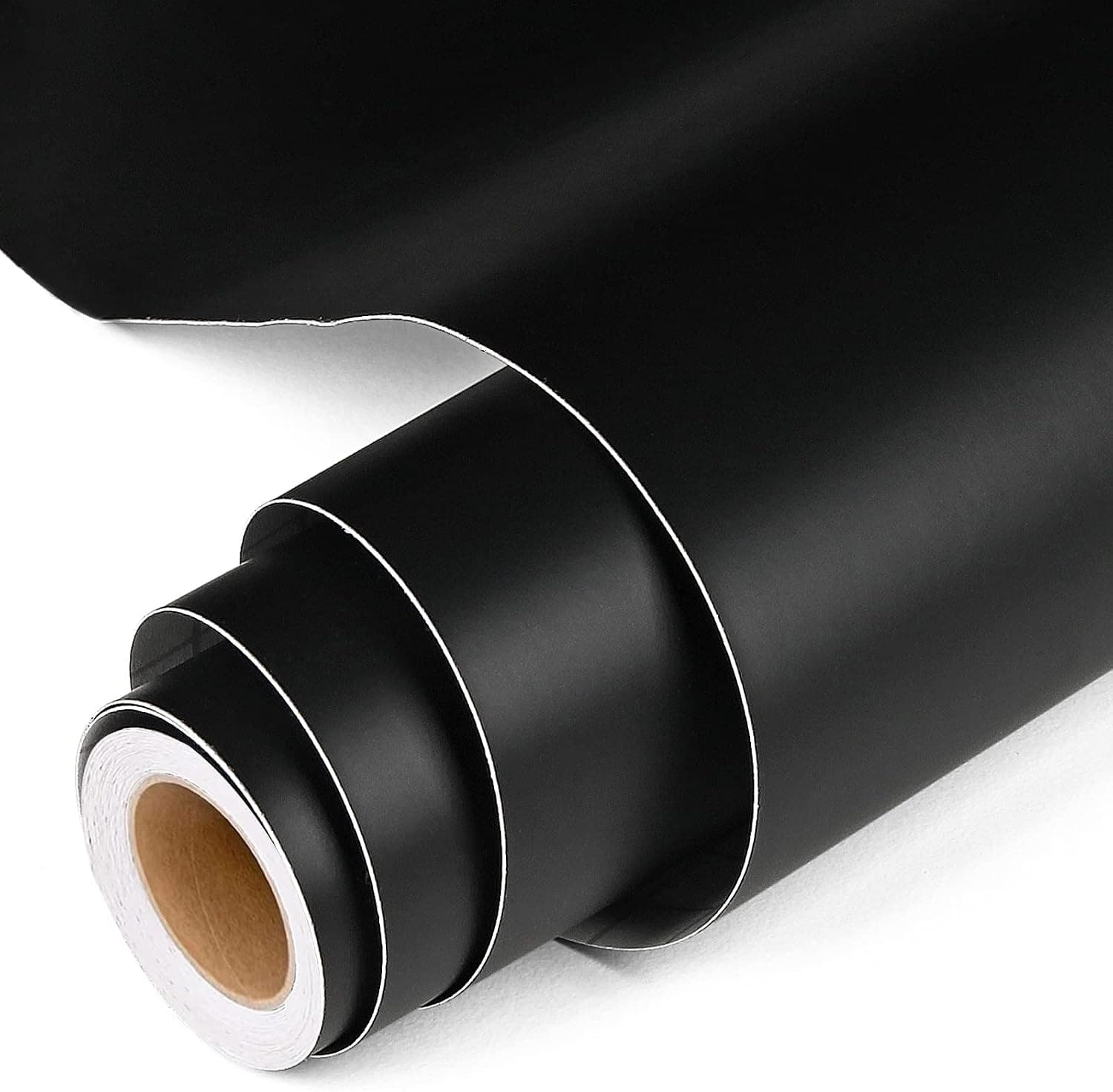 Prime Vinyl Permanent Vinyl - Matte Black Adhesive Vinyl for All Cutting Machine, 12" x10 FT Permanent Outdoor for Decor Sticker, Home Decal, Scrapbooking, Signs
