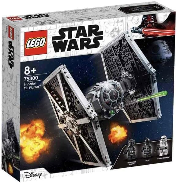 LEGO Star Wars 75300 TIE Fighter Impérial, Jouet, Vaisseau Spatial, Minifiguras, Skywalker
