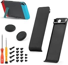2PCS Kickstand para Nintendo Switch Stand Back Shell Holder Reemplazo para Nintendo Switch Back Bracket Kick Stand Consola Accesorios Piezas