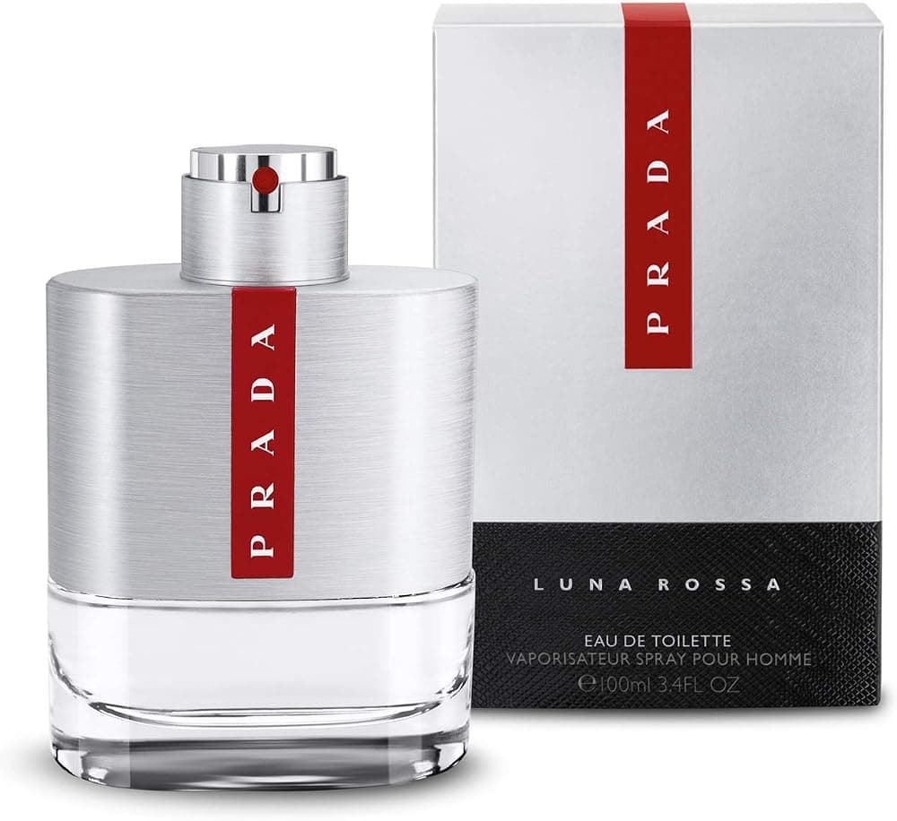 Luna Rossa by Prada Men's Eau De Toilette Spray 3.4 Fl Oz - 100% Authentic
