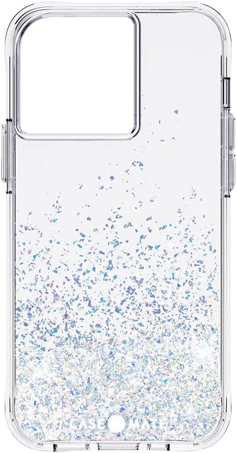 Funda Case-Mate para iPhone 13 Pro -Funda protectora para teléfono -Twinkle Ombre Stardust