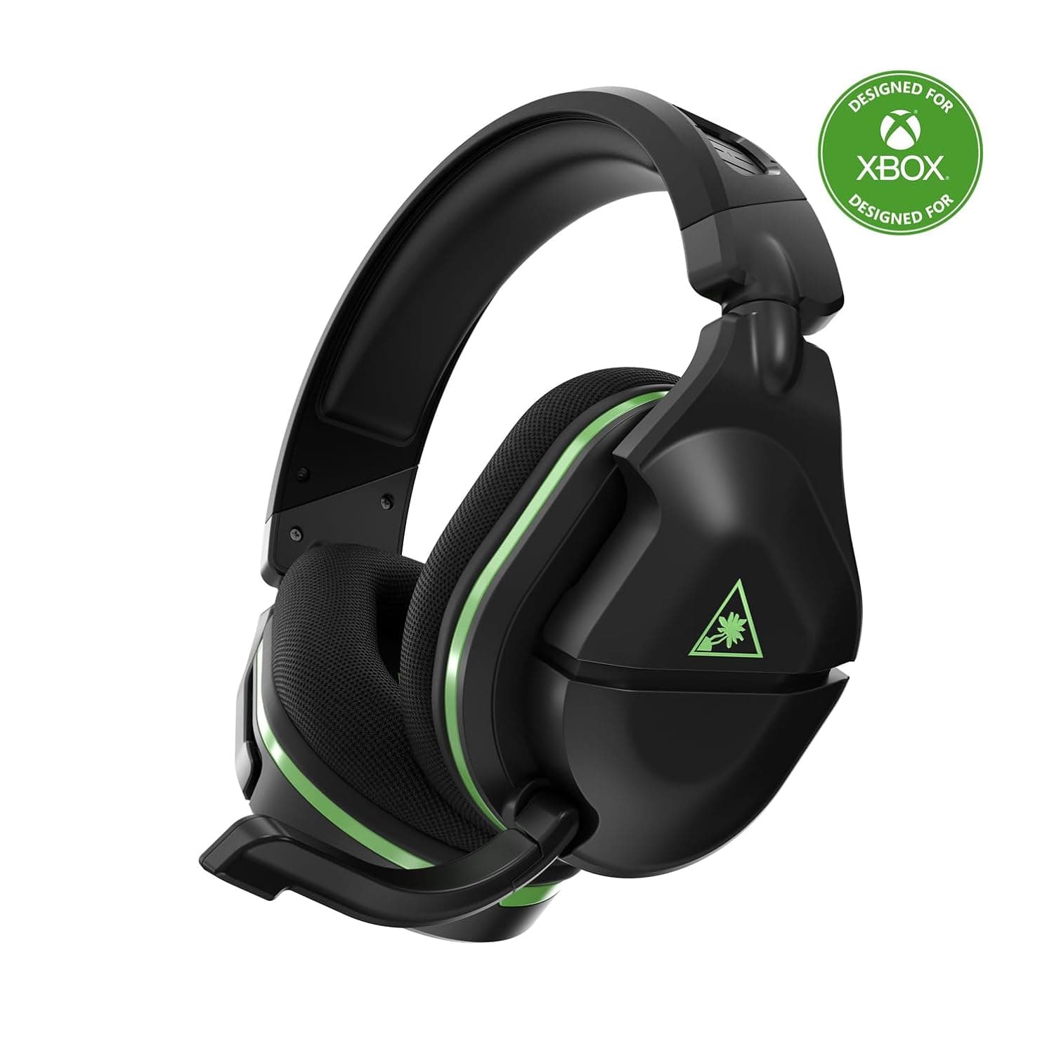 Auriculares inalámbricos para juegos Turtle Beach Stealth 600 Gen 2 para PC Xbox Series X y Xbox Series S, Xbox One y Windows 10 con parlantes de 50 mm, duración de batería de 15 horas, micrófono que se puede silenciar y audio espacial - Negro