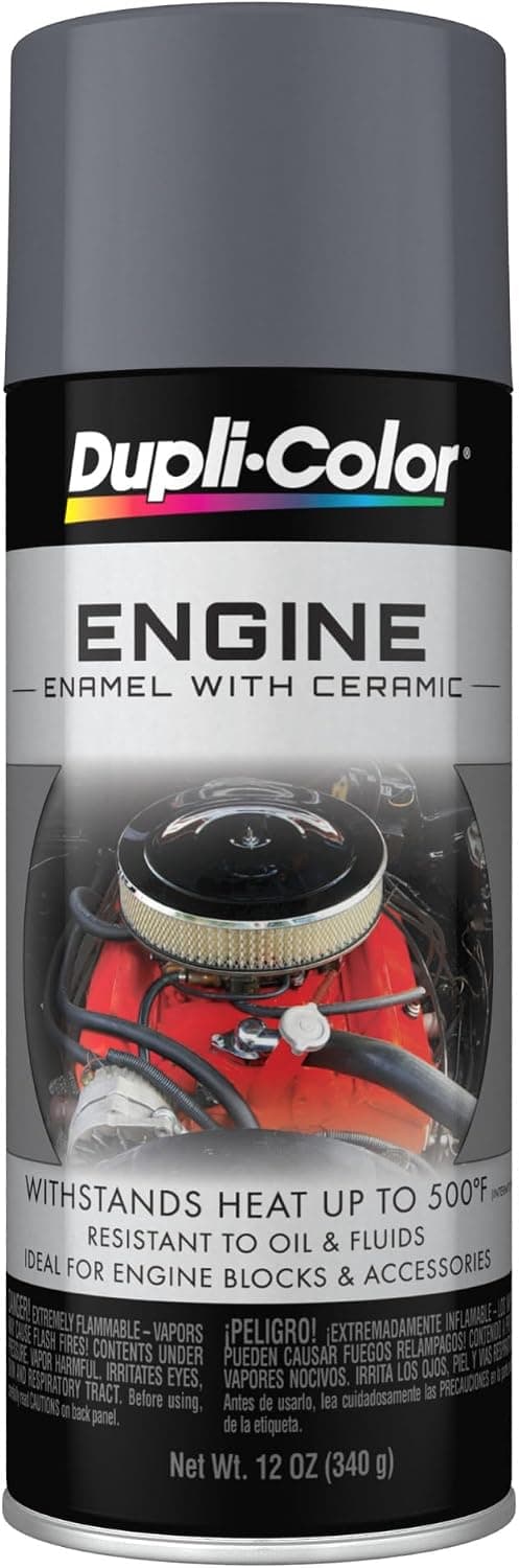 Dupli-Color Engine Paint with CERAMIC, New Ford Gray, 12 oz