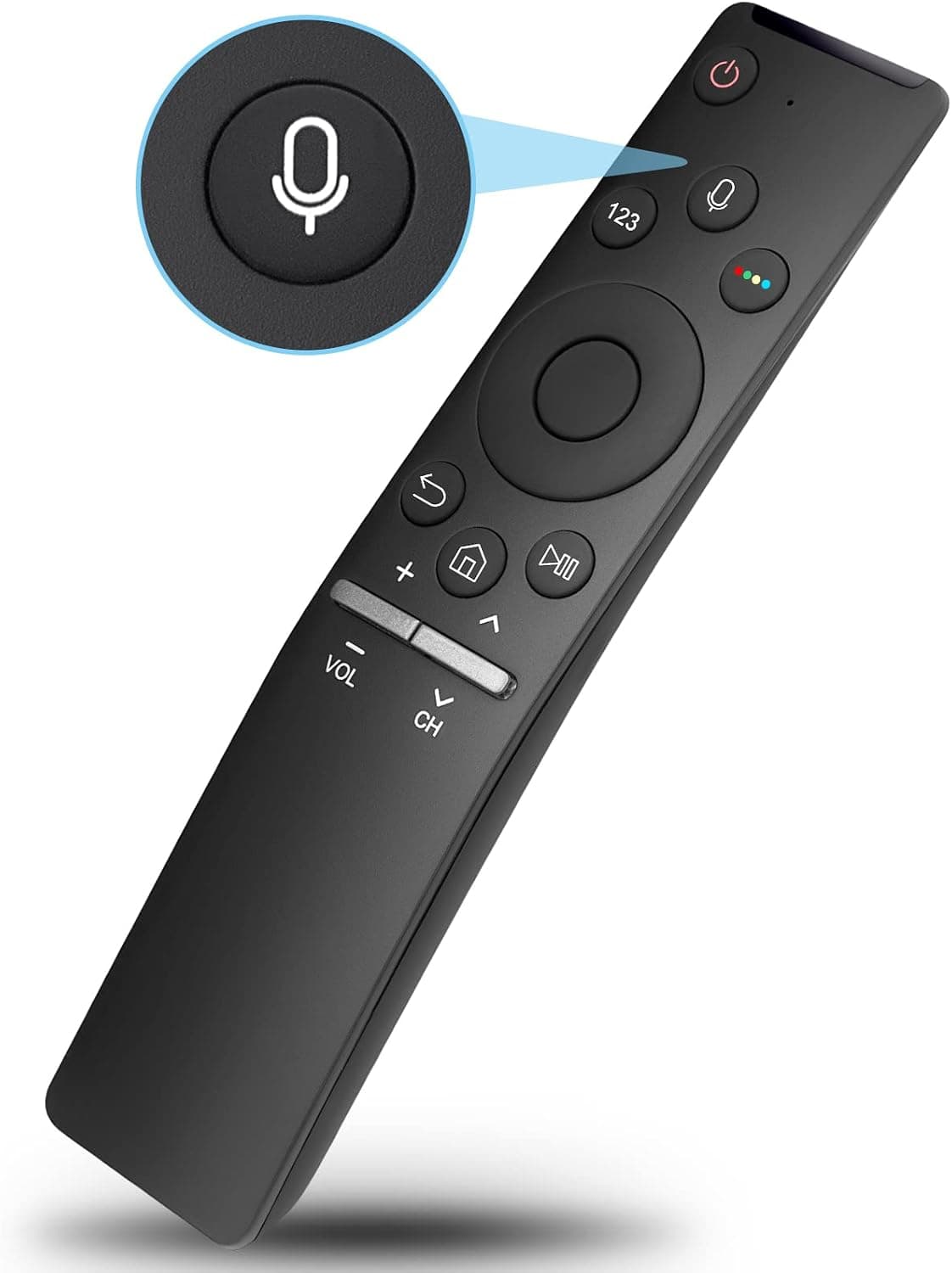 Voice Replacement for Samsung-Smart-TV-Remote, New Upgraded BN59-1266A for Samsung Remote Control with Voice Function. 1-Year Warranty.