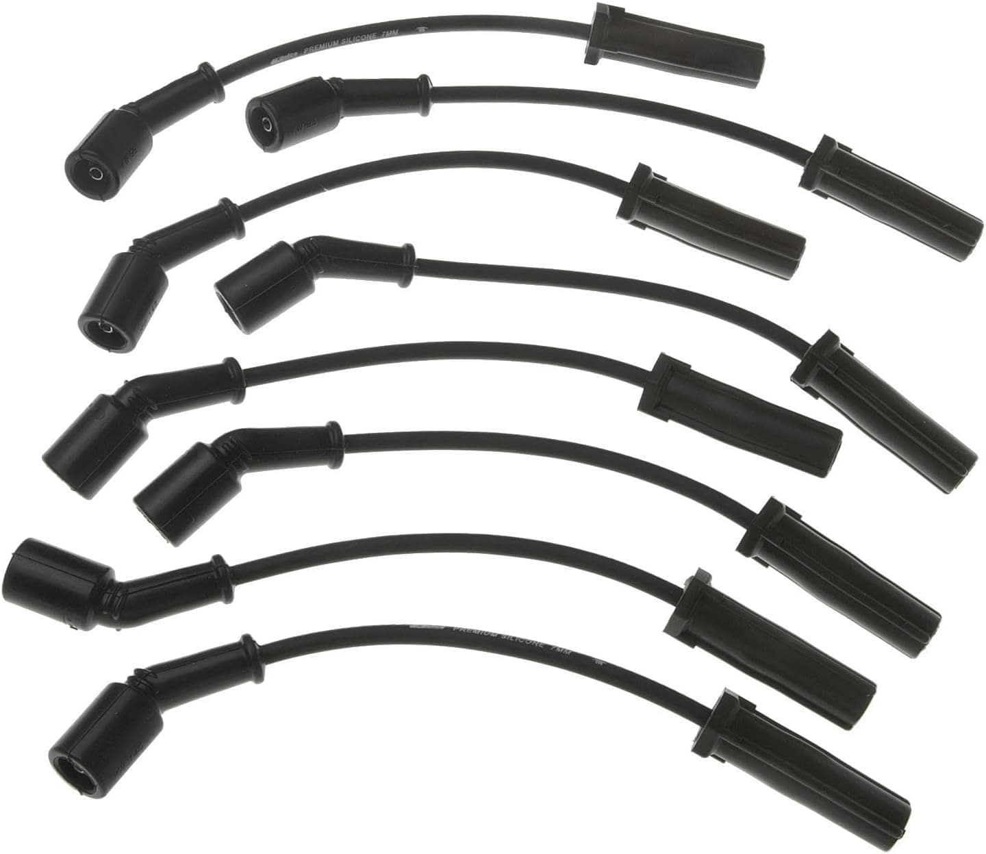 Juego de cables para bujía ACDelco Professional 9748HH, 8 unidades (paquete de 1)