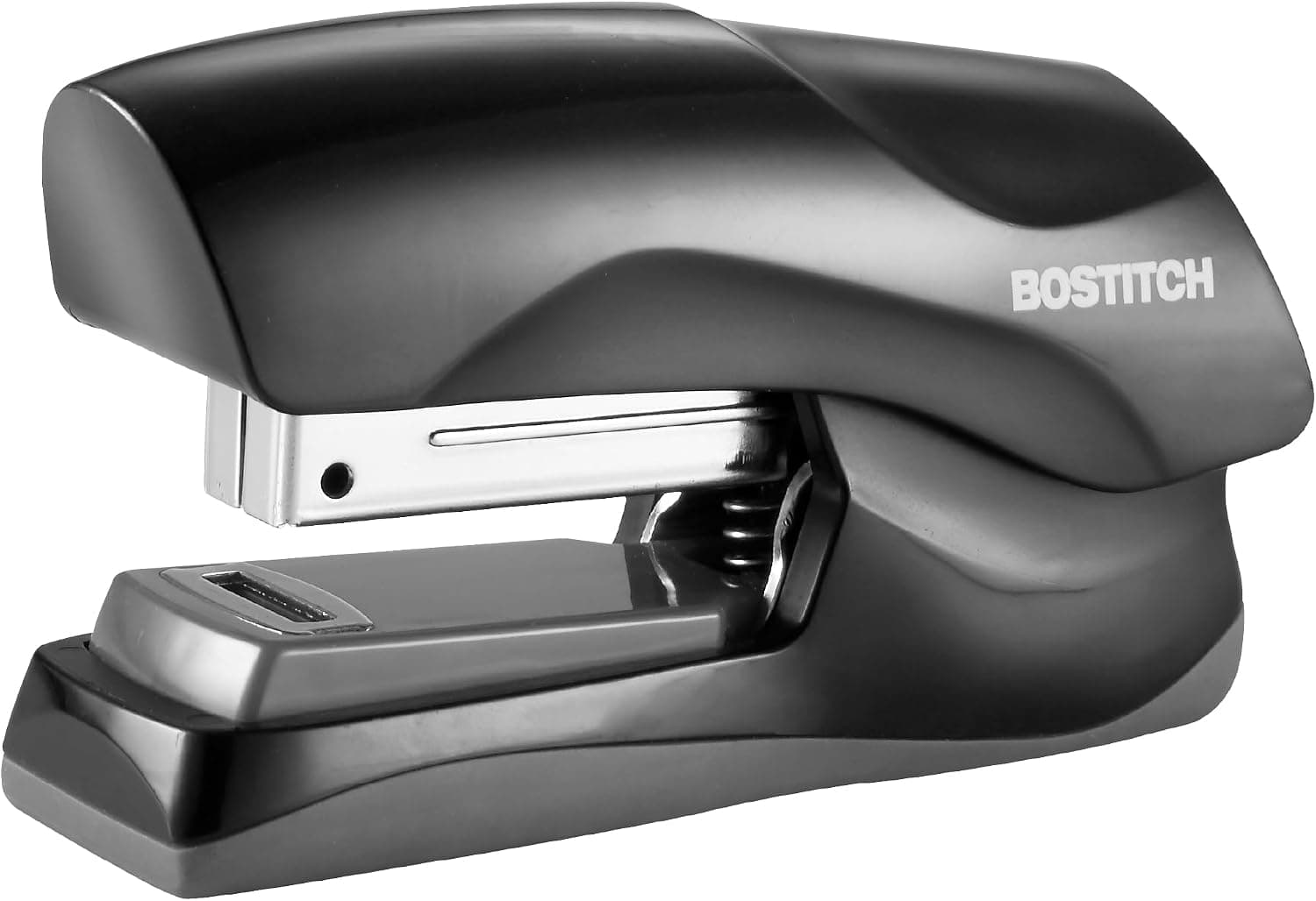 Grapadora Bostitch de alta resistencia, capacidad para 40 hojas, sin atascos, negra