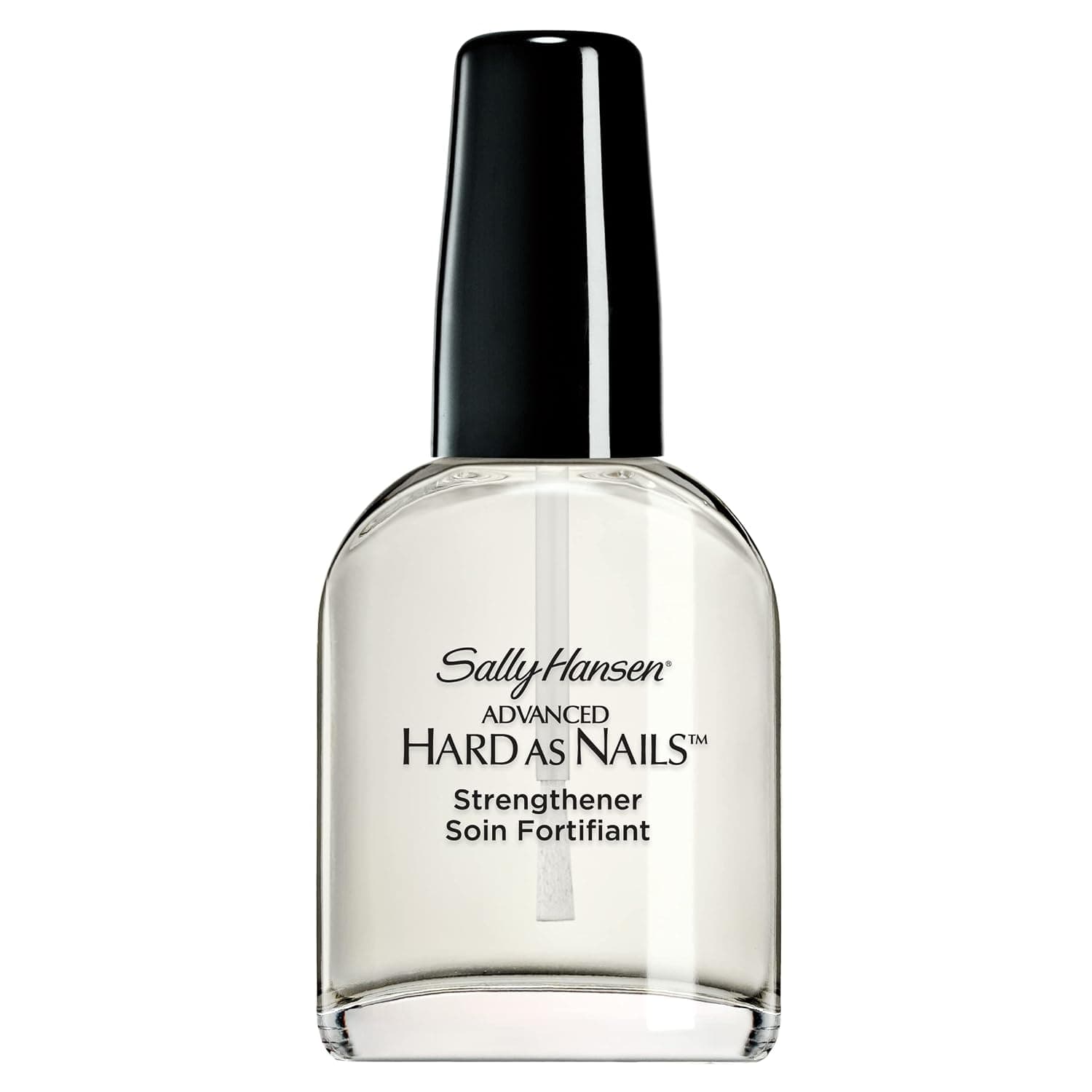 Sally Hansen Advanced Hard as Nails™, fortalecedor de uñas transparente, incluye retinol y nailon, nutritivo