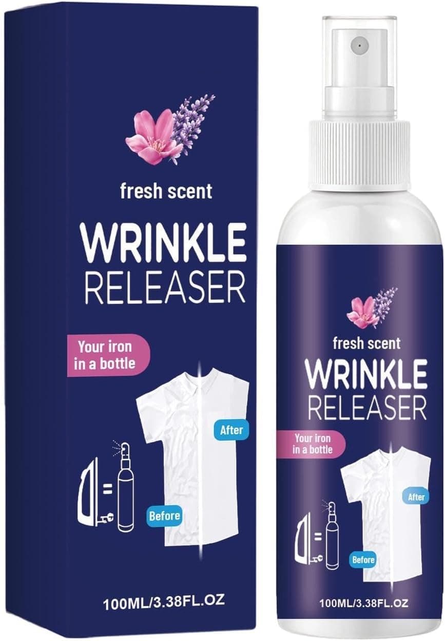 Spray Suavizante Para Ropa 100ml Spray Para El Cuidado De La Ropa Sin Planchar | Prenda Flatter Mist para mujeres, propietarios de viviendas, viajeros, oficina en casa, apartamento, dormitorio, viajes, hotel, vacaciones