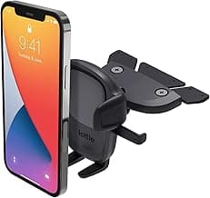 iOttie Easy One Touch Signature CD Slot Mount - Soporte universal para teléfono de coche para iPhone, Google, Samsung, Moto, LG y todos los demás teléfonos inteligentes