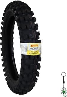 Neumático trasero MX32 Mid Soft 110/90-19 62M - DOT DUAL-SPORT/Enduro | Neumático de motocross para terreno medio-suave. Tubo diagonal tipo blackwall. Rendimiento todoterreno. Incluye llavero Pirelli.