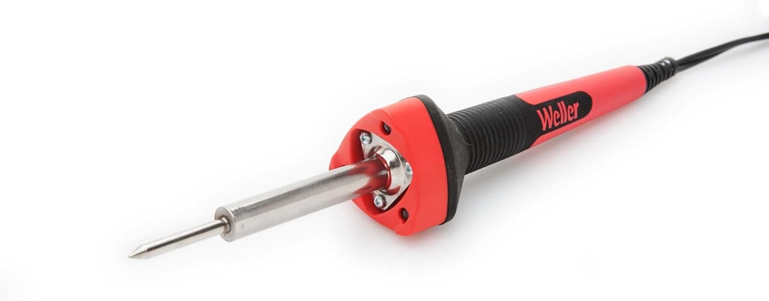 Weller SP25NUS Soldador Weller SP25NUS, 25 Watts, 3.000 mm, Rojo/Negro