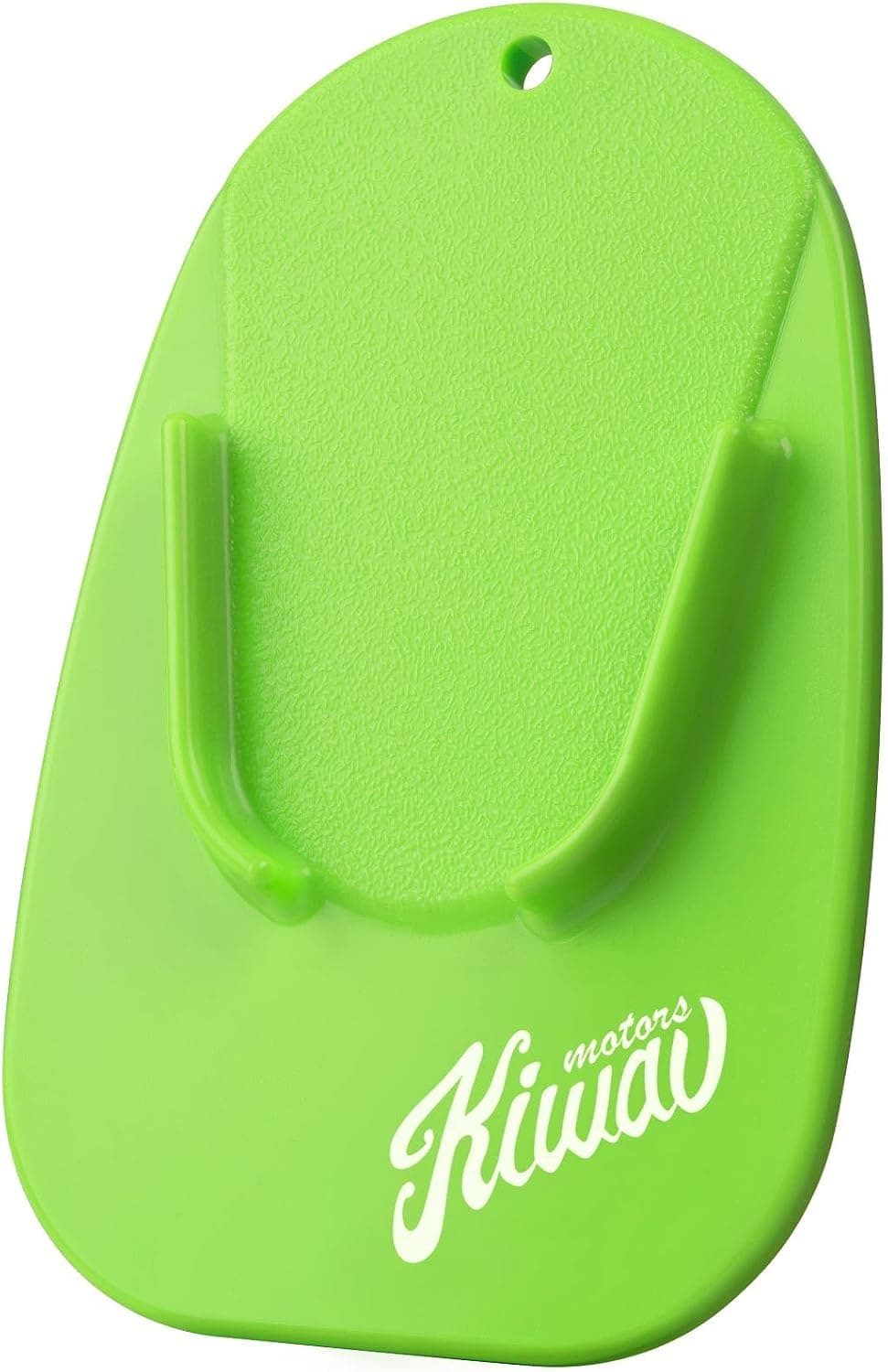 KiWAV Accesorio de soporte de placa de soporte para motocicleta - Verde x 1 pieza - Suelo blando, césped, pavimento caliente, estacionamiento al aire libre, antihundimiento