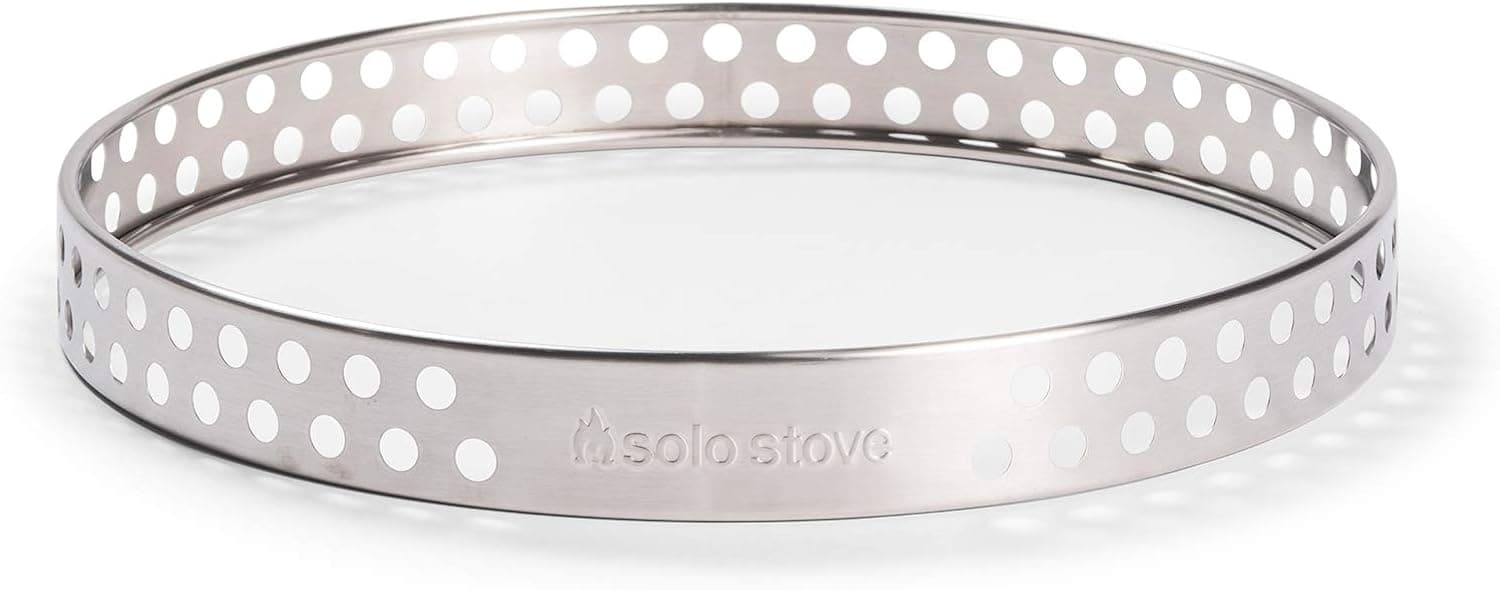 Solo Stove Yukon Stand – Durable acero inoxidable 304, resistente al calor, accesorio portátil para fogatas elevadas para uso seguro en cubiertas y camping – Ideal para fogatas sin humo y chimeneas al aire libre