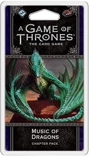 A Game of Thrones LCG Second Edition: Music Of Dragons EXPANSION CHAPTER PACK | Strategy Board Game | A Living Card Game By Fantasy Flight Games