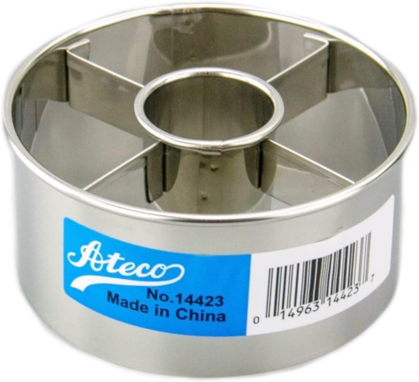 Harold Import Company Ateco 3-1/2-Inch Stainless Steel Doughnut Cutter